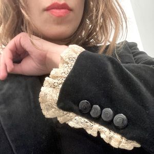 Vintage Juicy couture velvet blazer jacket
